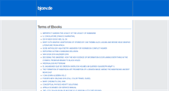 Desktop Screenshot of bjcev.de